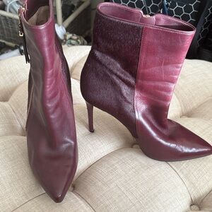 MICHAEL Michael Kors Wine Heeled Boots